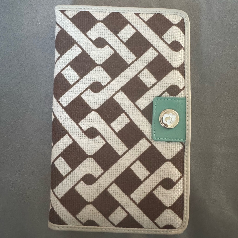 Spartina 449 Cream Leather Wallet